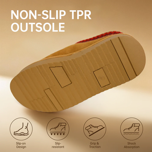 Qozy Waterproof Sherpa Slippers