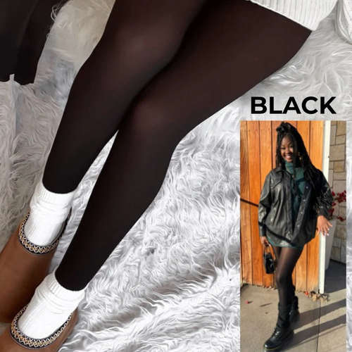 Qozy Chic Sherpa Tights