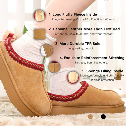 Qozy Waterproof Sherpa Slippers