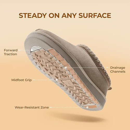 Qozy Waterproof Sherpa Slippers