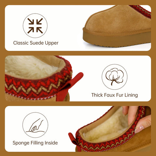 Qozy Waterproof Sherpa Slippers