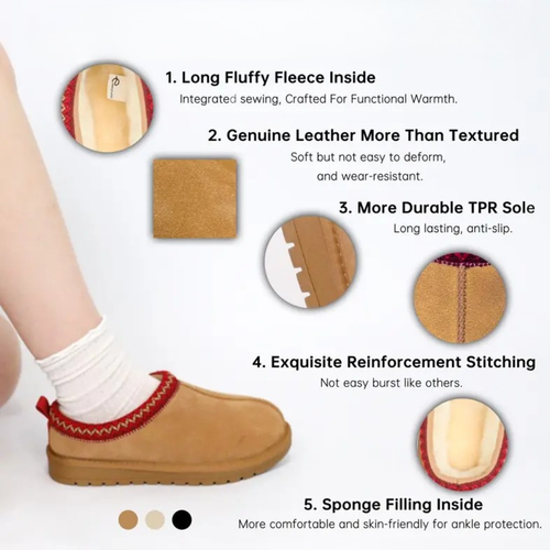 Qozy Waterproof Sherpa Slippers